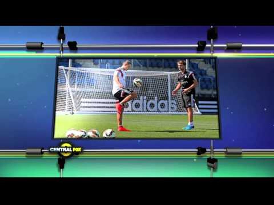 "Chicharito" ya entrenó