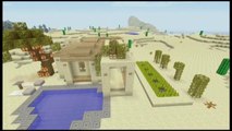 Minecraft Xbox 360 keralis   Desert Survival House