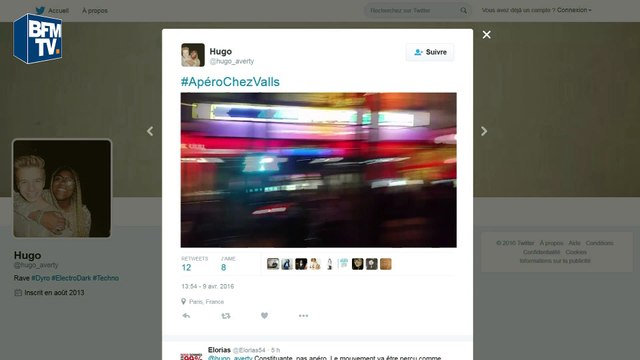 Nuit debout à Paris: des centaines de personnes tentent de manifester vers le domicile de Valls