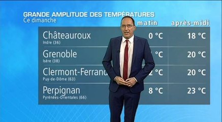 Météo dimanche : forte progression des températures