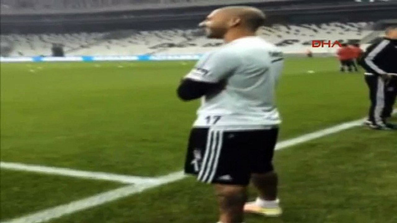Yeni statta ilk antrenman!