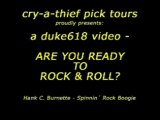 A duke618 video - Hank C Burnette - Spinnin Rock Boogie