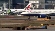 Airbus A320 der British Airways rollt zum Start - Flughafen Frankfurt - 20.03.2011