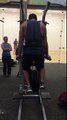 New PR: 3 plate weighted dips for 9 reps!