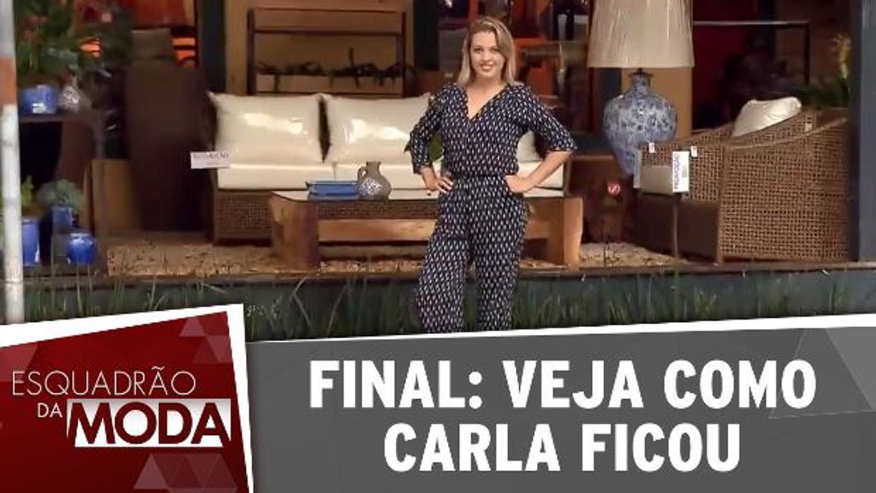 Final: Veja como Carla ficou