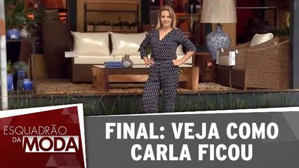 Final: Veja como Carla ficou