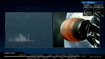 First Successful Barge Landing for SpaceX Falcon 9 First Stage