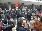 Συγκέντρωση στα Δικαστήρια Θεσσαλονίκης 19-11-2012