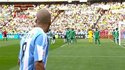 Argentina 2010 goals vs. Nigeria - Ivan Gabriel Heinze