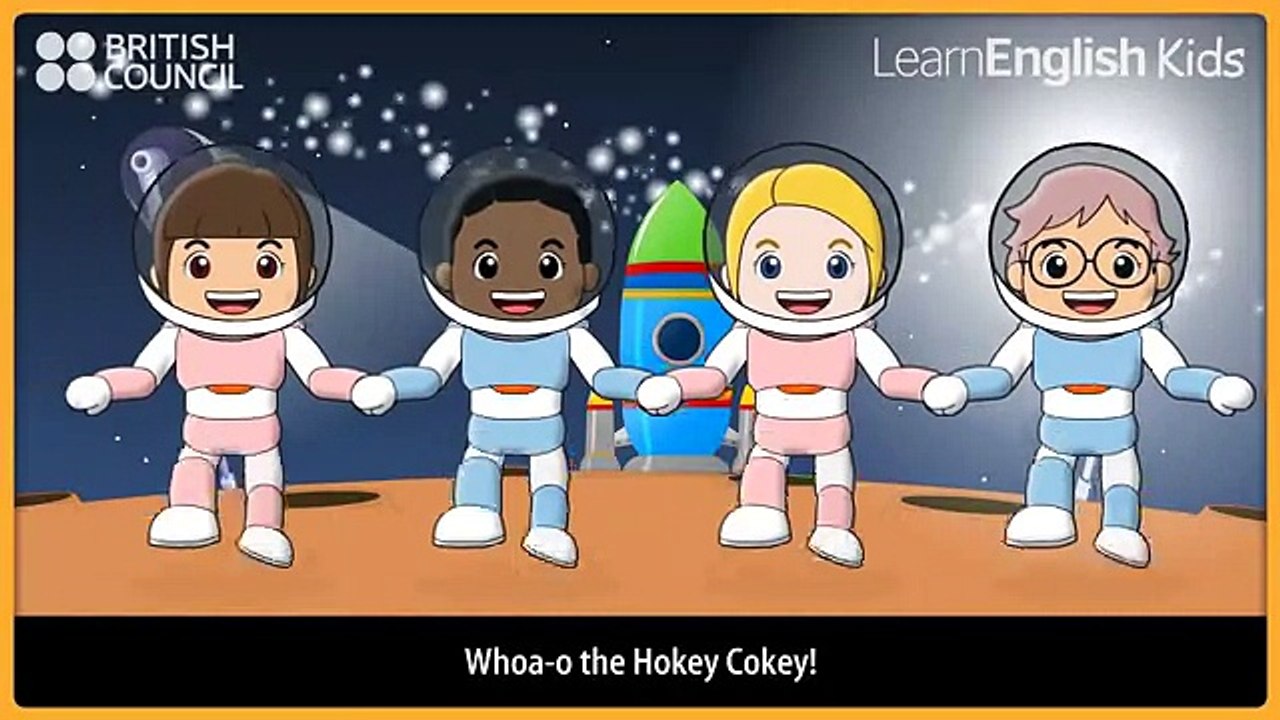 The Hokey Cokey, Nursery Rhymes & Kids Songs, Learn English Kids, British Council