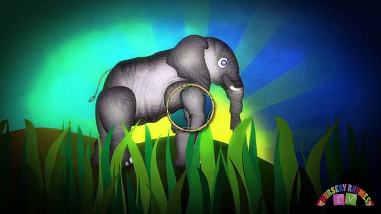 ELEPHANTS HAVE WRINKLES Nursery Rhymes TV. Toddler Kindergarten