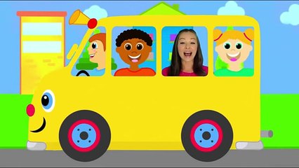 The Wheels on the Bus Nursery Rhymes for Children, Kids and Toddlers