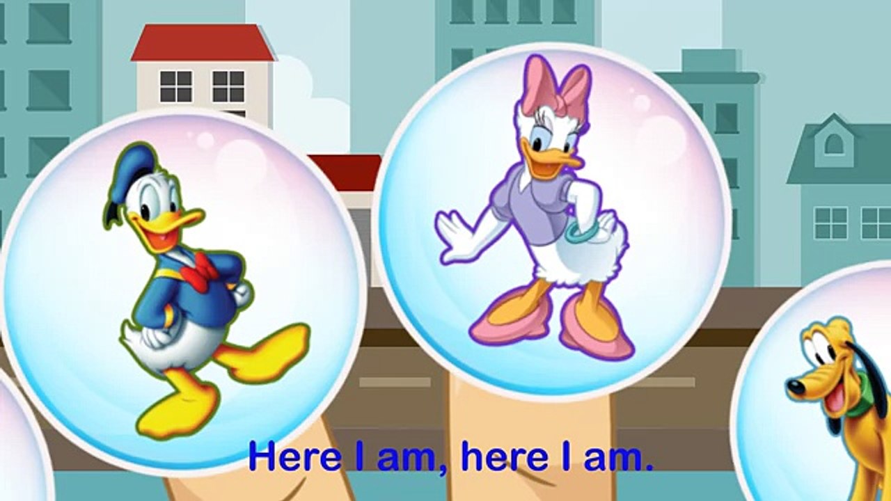 Mickey Mouse Family Finger Song - Nursery Rhymes For Kids