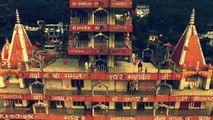 Rishikesh - aerial drone footage video