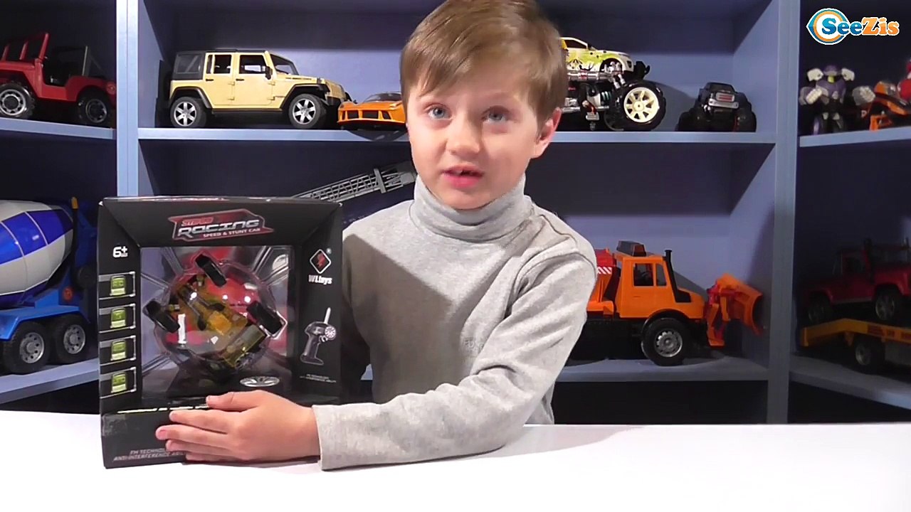 Гоночная Машина. Игрушки для мальчиков. Распако...