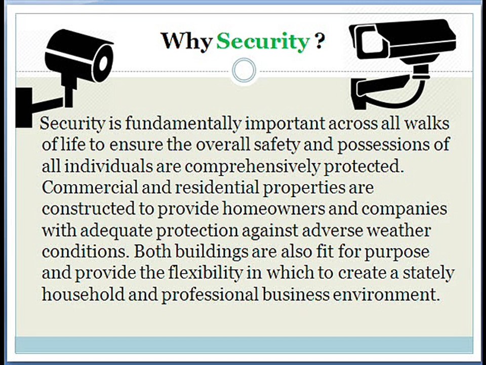 Security Camera Provider Company.