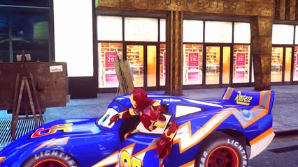 Spiderman vs Hulk Kids Songs ♪ Georgie porgie ♪ IRON MAN Blue Color Disney