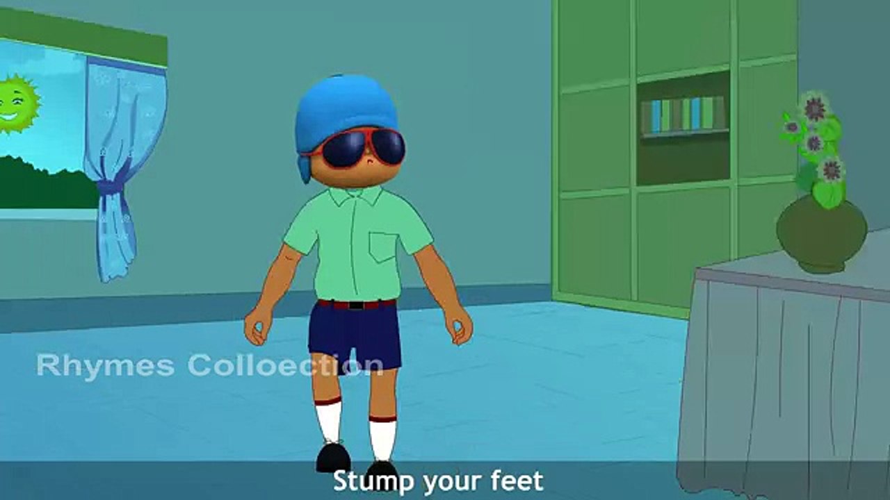 Clap Your Hands Song With Lyrics For Children - Nursery Rhymes - Kids Songs