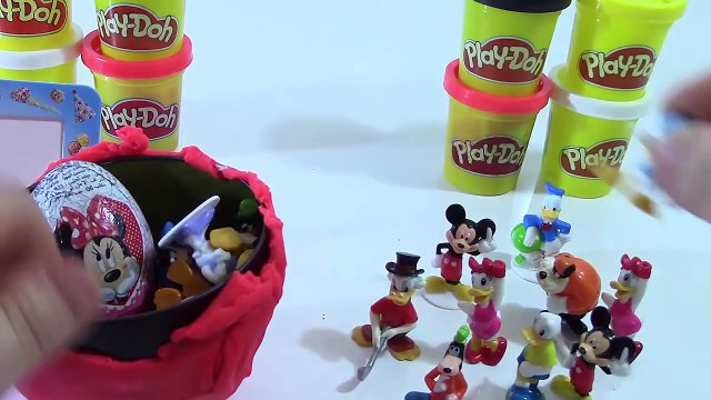 Oyun Hamuru Büyük Sürpriz Yumurta Mickey Mouse Oyuncakları Play Doh Giant Egg