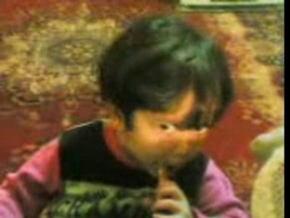child smoking