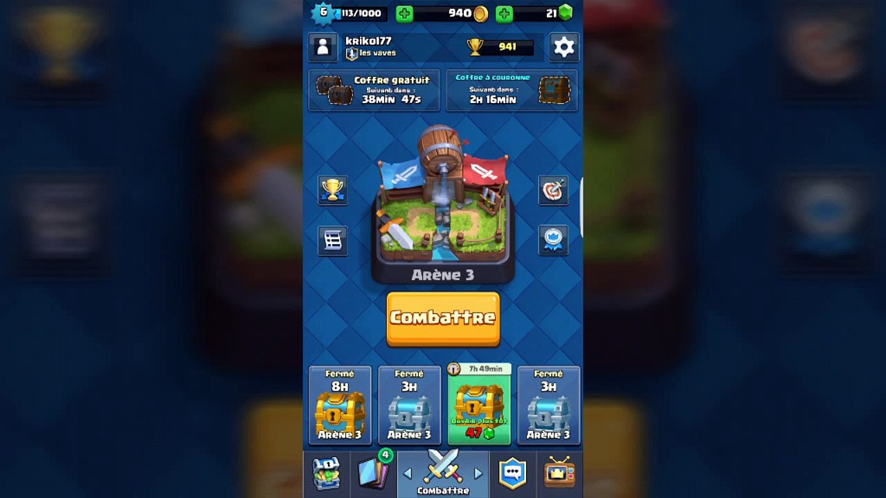 TUTO#31 : Comment changer de couleur sur son pseudo sur Clash Royal