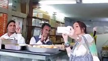 الفنانة دومينيك حوراني تتعرض للتحرش من قِبَل هنود في شوارع الهند .. بالفيديو.