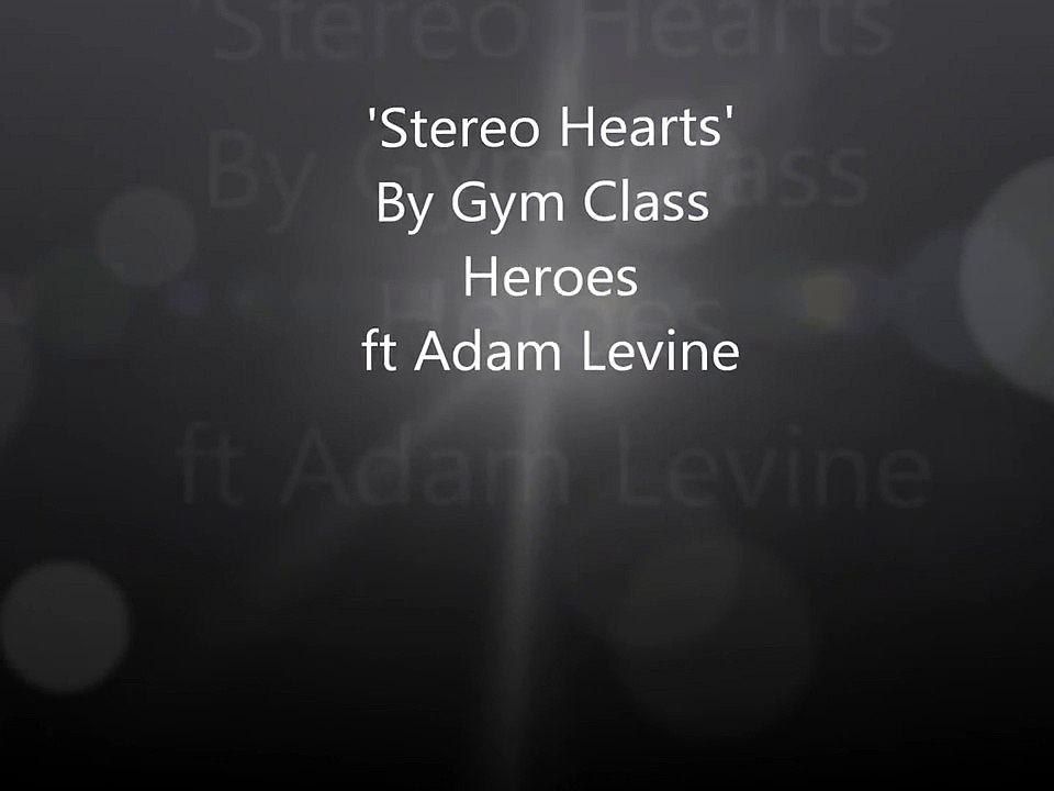 'Stereo Hearts' figurative language analysis (Metaphors and smilie)
