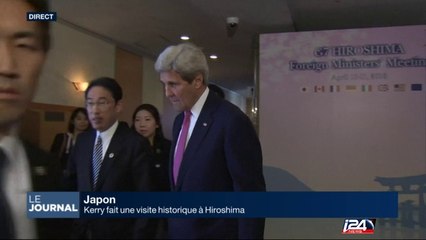 Kerry fait une visite historique à Hiroshima