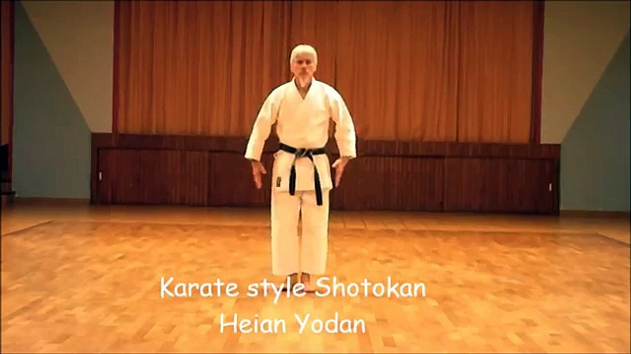 Heian Yodan, Kata de base - video sur le Karate-do style shotokan par Kurodo