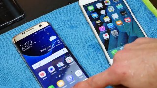 Samsung Galaxy S7 vs iPhone 6S Water Test! Actually Waterproof