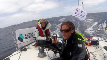 C'est l'heure des remerciements à bord de Guadeloupe