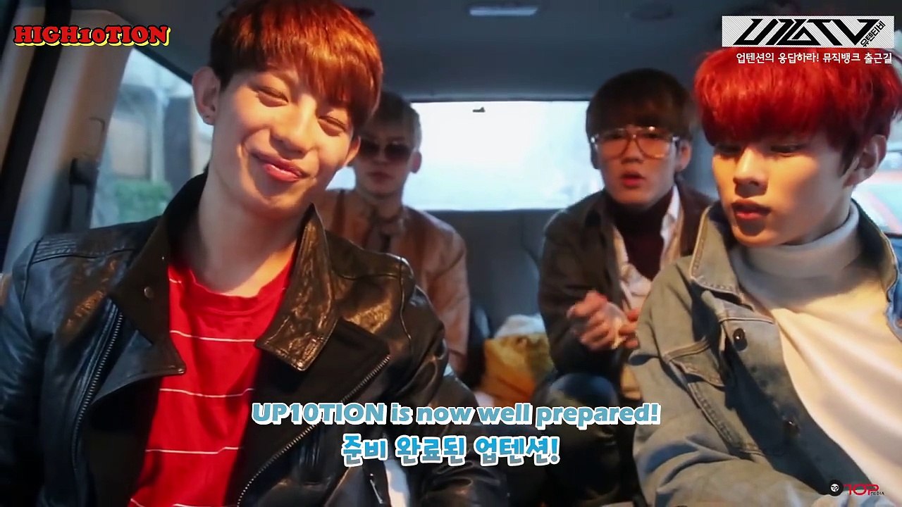 [ENGSUB] UP10TION U10TV Ep.16 - Reply UP10TION! On Music Bank Entrance