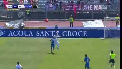 Manuel Pucciarelli Goal - Empoli 1-0 Fiorentina  10.04.2016