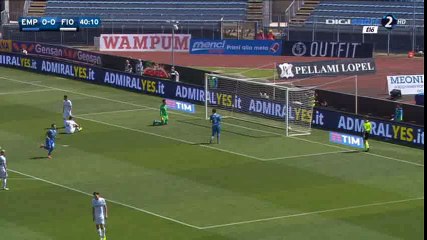 Manuel Pucciarelli Goal HD - Empoli 1-0 Fiorentina - 10-04-2016