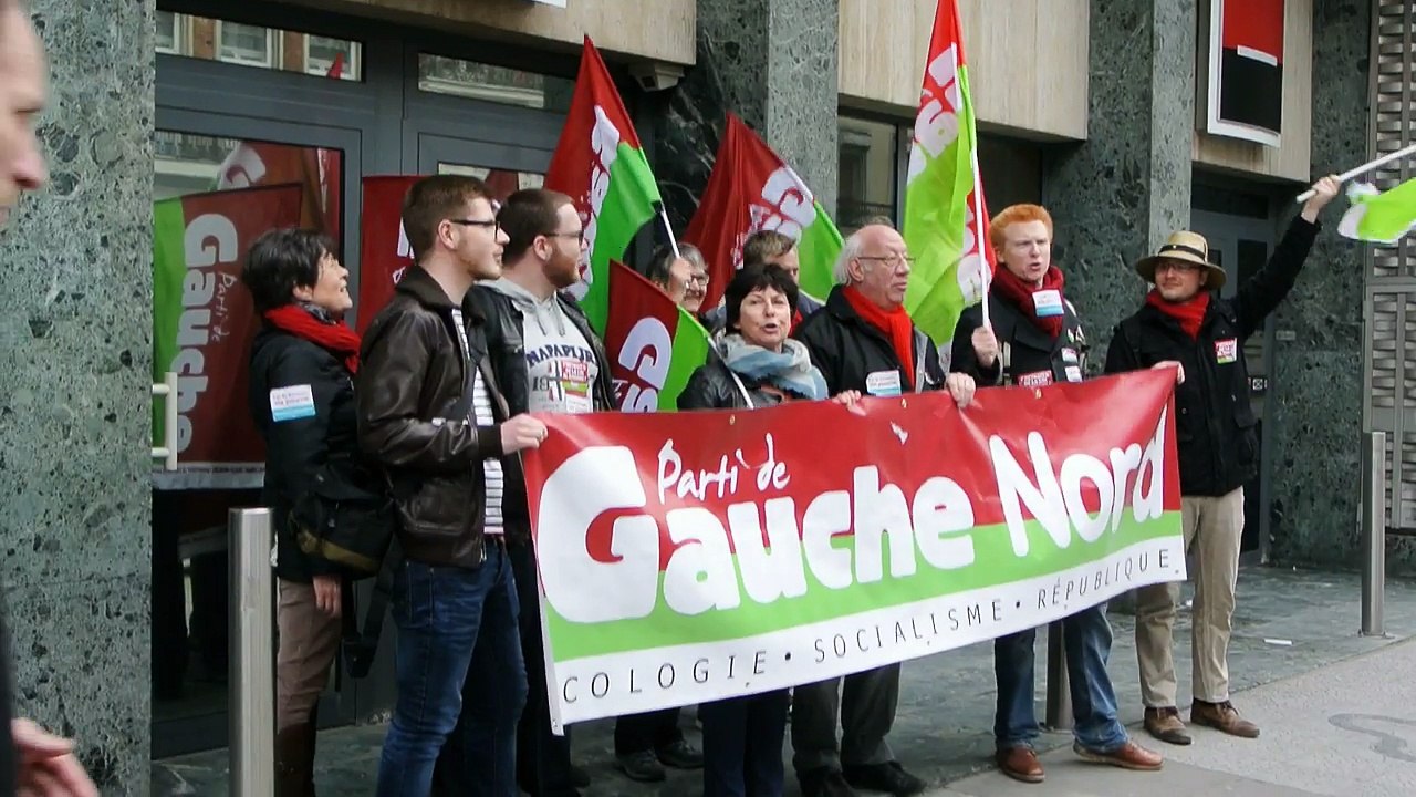 La chanson du PG, lors de la manif du 9 mars 2016 à Lille