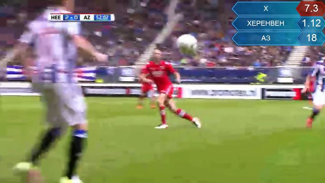 Goal Joey Van den Berg ~SC Heerenveen 2-0 AZ Alkmaar 10.04.2016