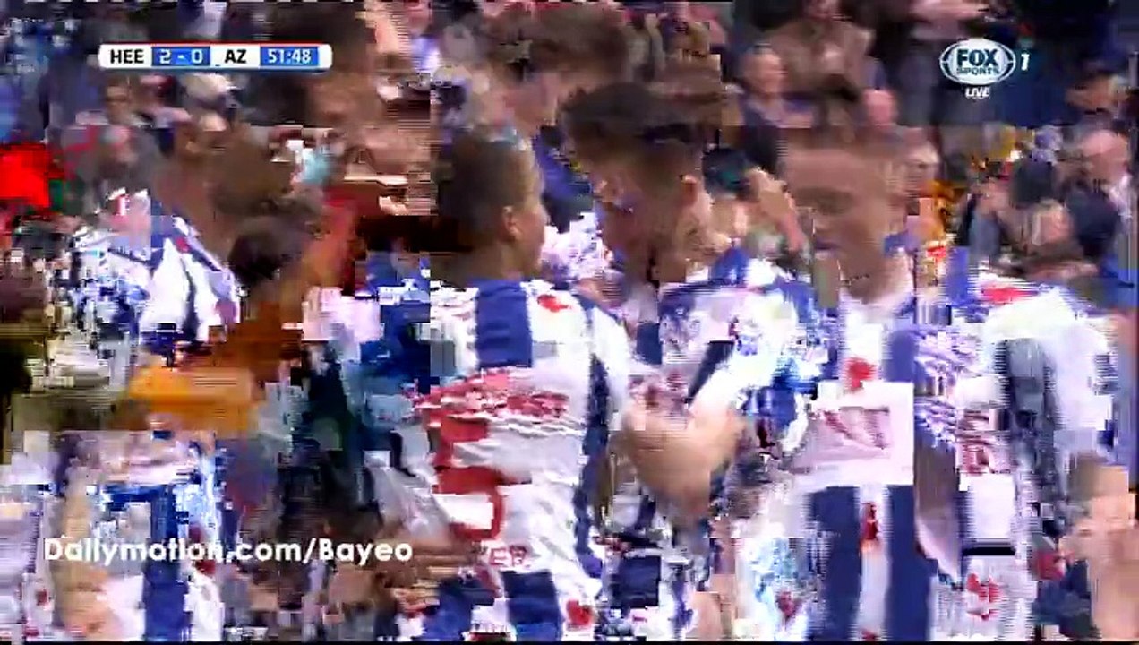 Joey Van den Berg Goal HD - Heerenveen 2-0 AZ Alkmaar - 10-04-2016