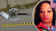 Tennessee ax-wielding woman shot dead by police