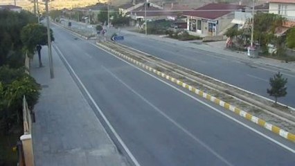 Üzümlü'de Trafik Kazaları Mobese'ye Yansıdı