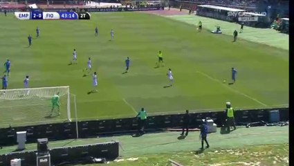Piotr Zielinski Goal - Empoli 2-0 Fiorentina  10.04.2016
