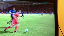Crazy Acrobatic Goal by Luis Suarez in Fifa 12