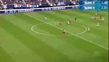 SC Heerenveen 3-1 AZ Alkmaar Goal Arber Zeneli  10-04-2016 HD