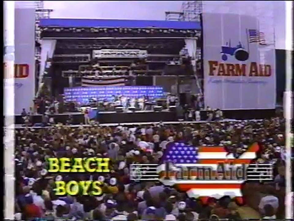 The Beach Boys - California Girls   (Live on Farm Aid I 1985)