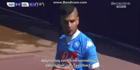 Gonzalo Higuain Goal Napoli 1-0 Verona Serie A