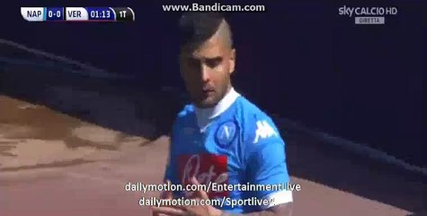 Lorenzo Insigne Incredible MISS - Napoli 0-0 Verona Serie A
