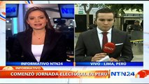 Autoridades reportan normalidad en el inicio de la jornada de elecciones generales en Perú
