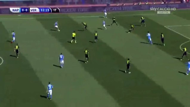 Manolo Gabbiadini Goal - Napoli 1-0 Verona - 10.04.2016