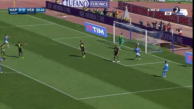 Manolo Gabbiadini Goal HD - Napoli 1-0 Verona - 10-04-2016