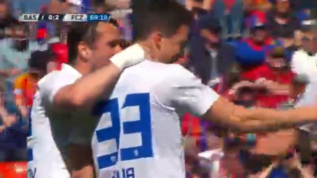 FC Basel vs FC Zurich Kevin Bua Goal Swiss Super League 10-04-2016 HD