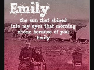 Emily (original song) for Emily Hobhouse